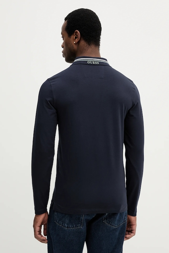 Odzież Guess longsleeve OLIVER M5YP36.J1314 granatowy