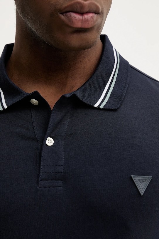 Guess longsleeve OLIVER M5YP36.J1314 granatowy