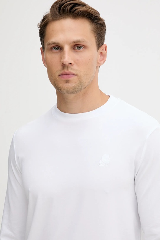 Karl Lagerfeld longsleeve alb 554221.755020
