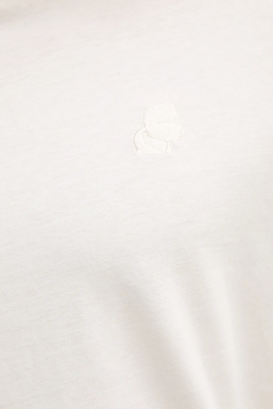 Karl Lagerfeld longsleeve bawełniany 554226.755022 beżowy