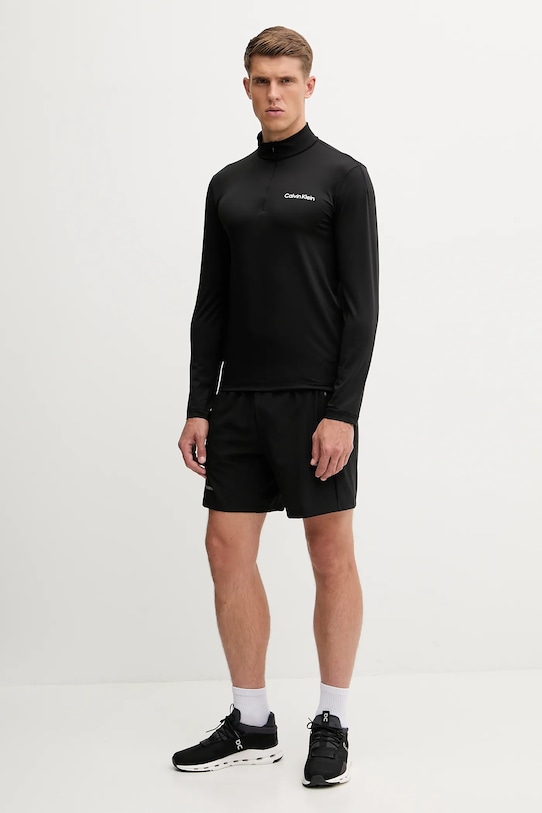 Calvin Klein Performance longsleeve treningowy LVGMF5W303 czarny AW25