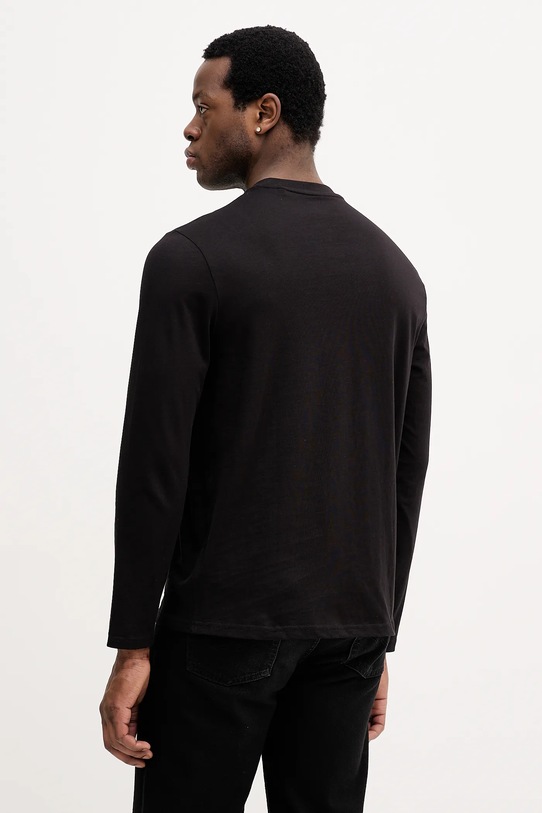 Odzież Guess longsleeve bawełniany M5BI10.K8FQ4 czarny