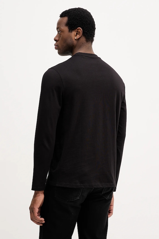 Odzież Guess longsleeve bawełniany M5BI10.K8FQ4 czarny