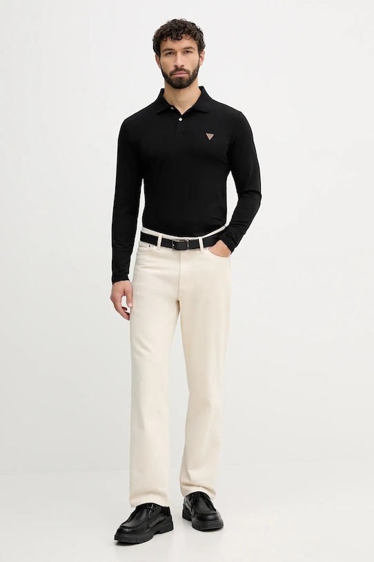 Guess longsleeve OLIVER M5BP36.J1314 czarny AW25