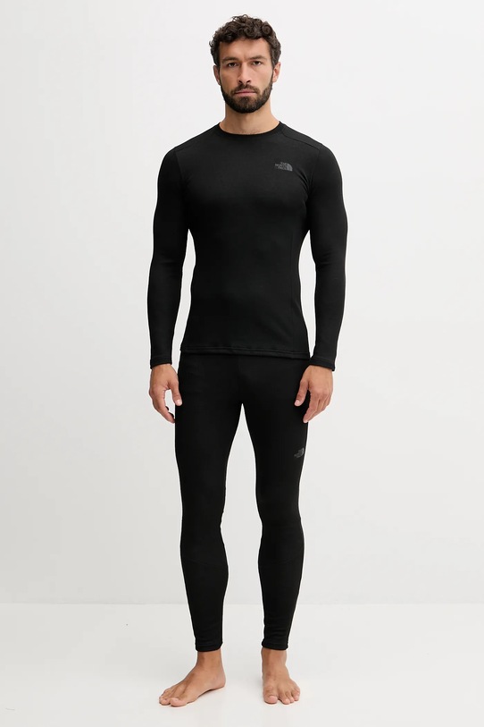 Sportovní tričko s dlouhým rukávem The North Face Easy NF0A8BZZJK31 černá AW25