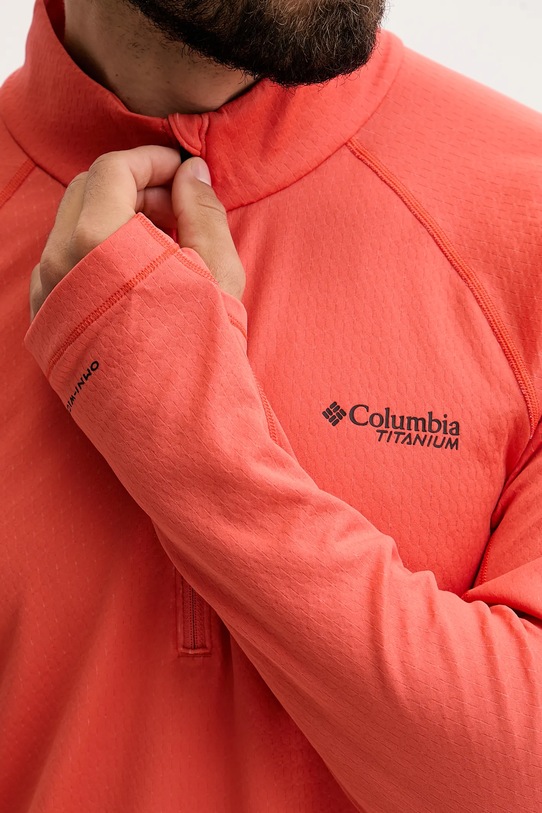 Columbia longsleeve sportowy DriVenture 2136961 pomarańczowy