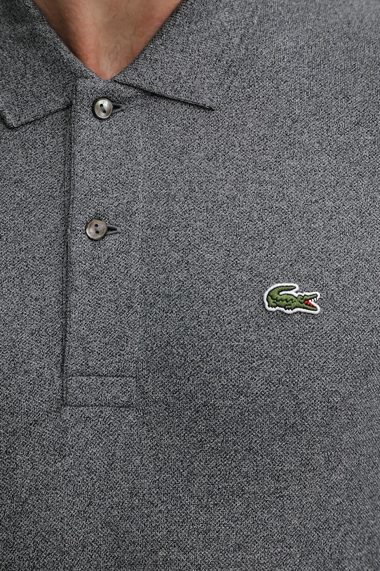 Lacoste longsleeve bawełniany L1313 szary