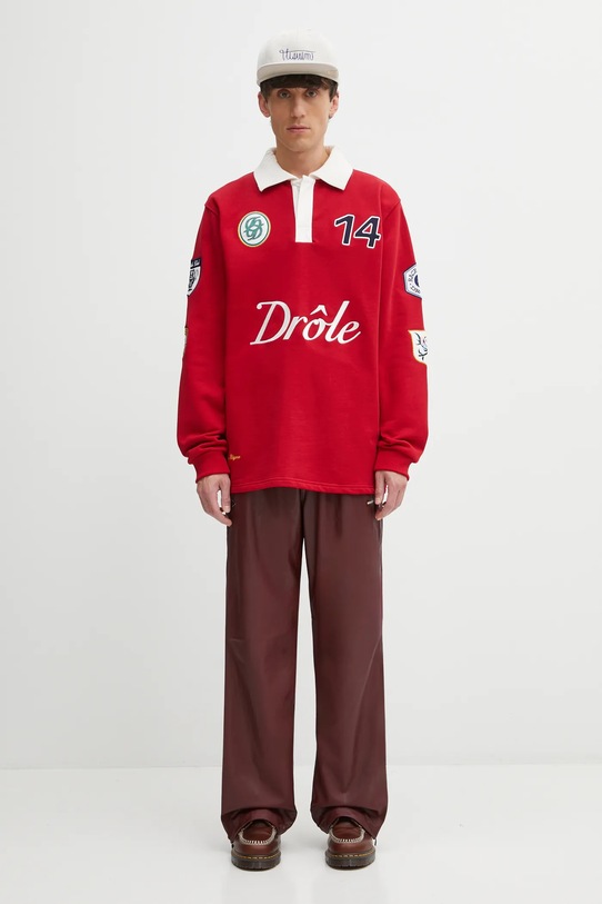 Drôle de Monsieur longsleeve bawełniany Le Polo Racing I.PL158.CO127