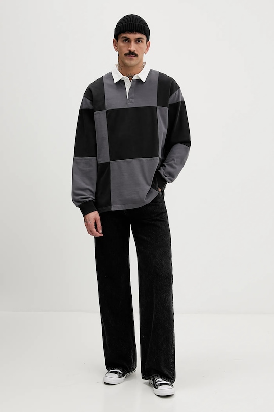 Vans bluza bawełniana VN000P8VBLK1 czarny AW25