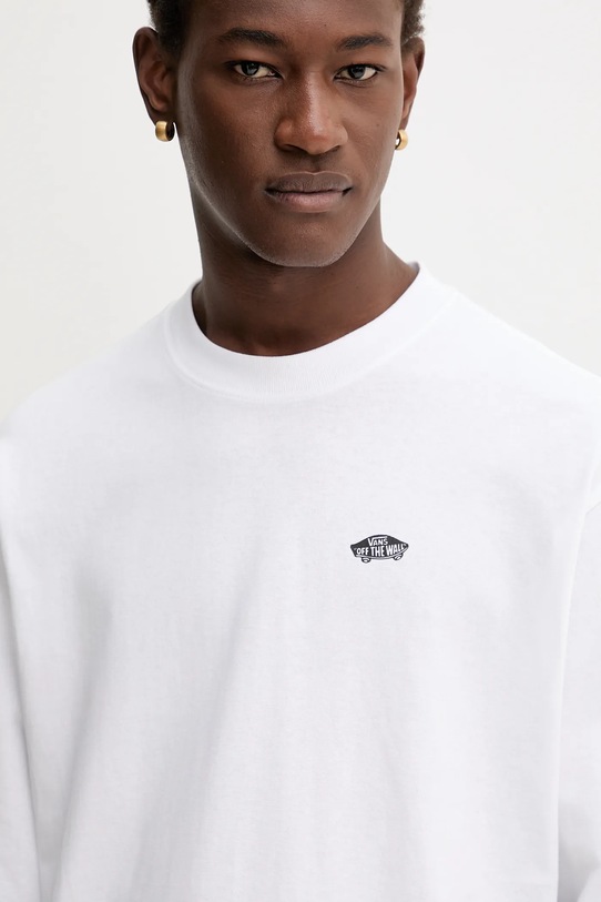 Vans pamut hosszúujjú fehér VN000R7AYB21