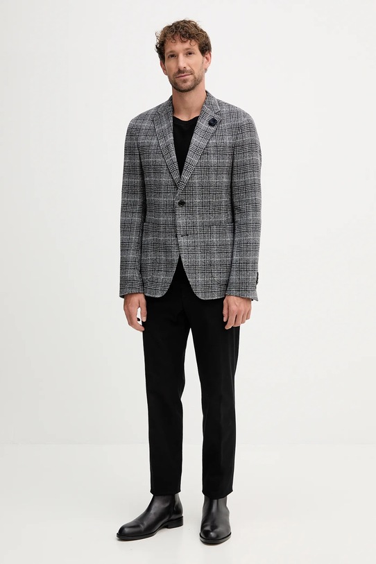 Joop! longsleeve bawełniany 30046999 czarny AW25