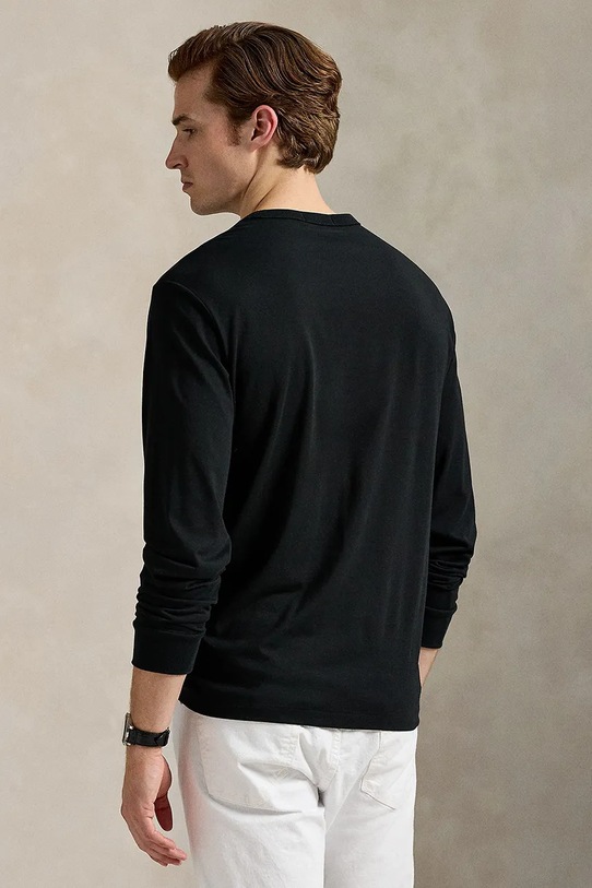 Лонгслив Polo Ralph Lauren 710981783 чёрный AW25