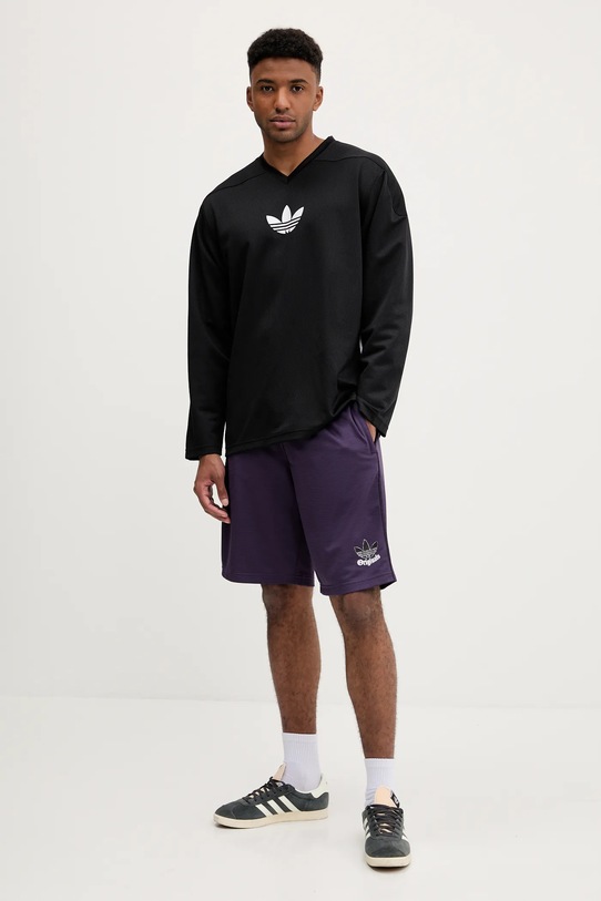 Μακρυμάνικο adidas Originals Mesh Ls JY1307 μαύρο AW25