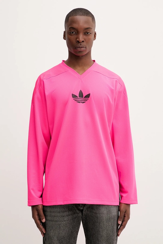 Μακρυμάνικο adidas Originals Mesh Ls άλλο ροζ JY1309