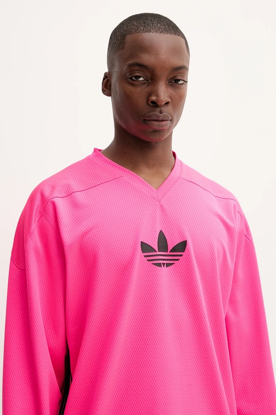 Μακρυμάνικο adidas Originals Mesh Ls ροζ JY1309