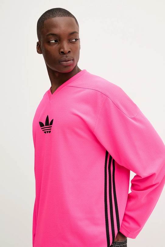 Μακρυμάνικο adidas Originals Mesh Ls JY1309 ροζ