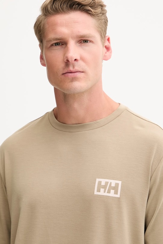 Helly Hansen longsleeve sportowy SKOG zielony 63407