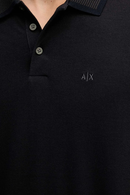 Armani Exchange longsleeve bawełniany XM001068.AF10366 czarny