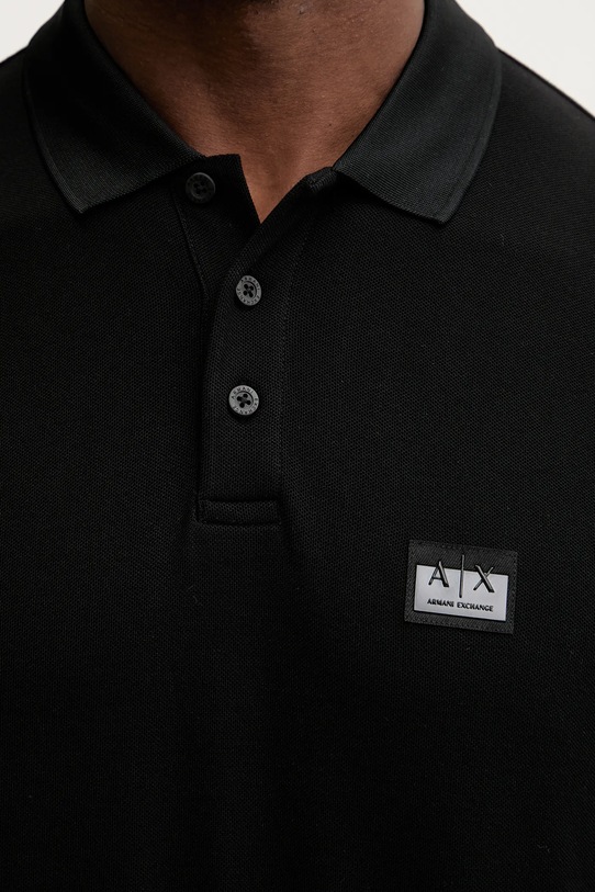 Armani Exchange longsleeve bawełniany XM001394.AF16262 czarny