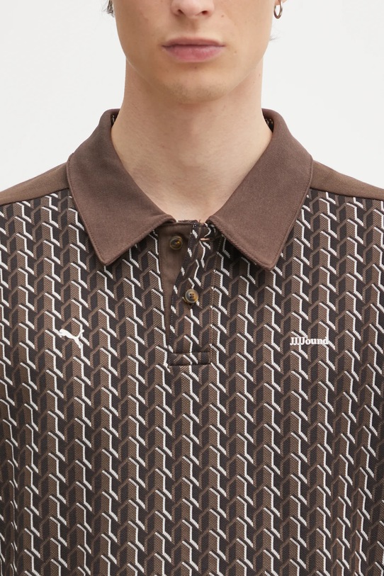 Puma longsleeve PUMA x JJJJOUND brązowy 635538