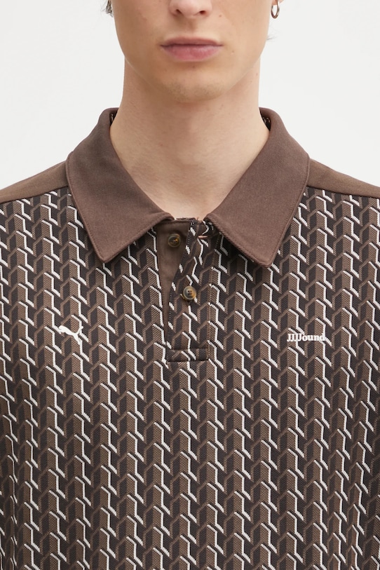 Puma longsleeve PUMA x JJJJOUND brązowy 635538