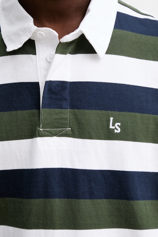 Levi's longsleeve bawełniany A4845.0034 zielony