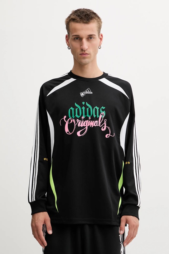 Îmbrăcăminte adidas Originals longsleeve Spiders Goalkeeper Loose Tee JW0201 negru