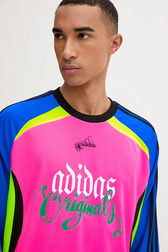 Μακρυμάνικο adidas Originals Spiders Goalkeeper Loose Tee ροζ JW0203