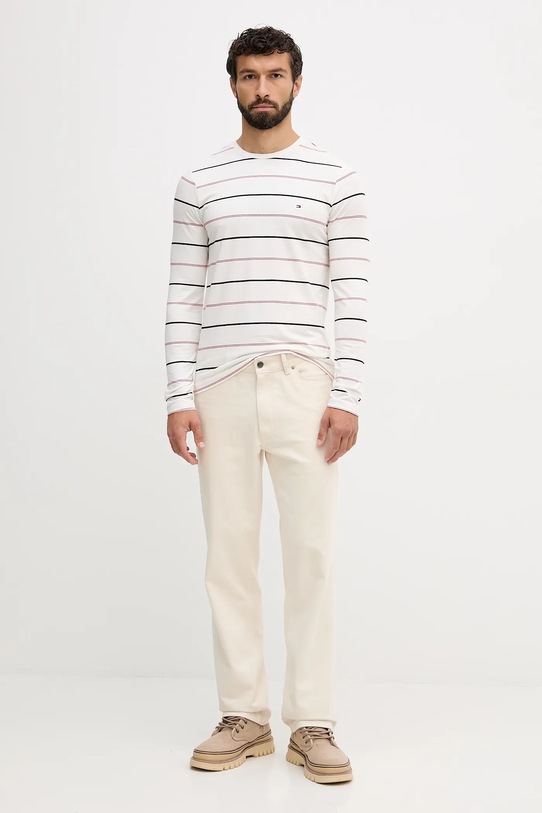 Tommy Hilfiger longsleeve MW0MW41379 biały AW25