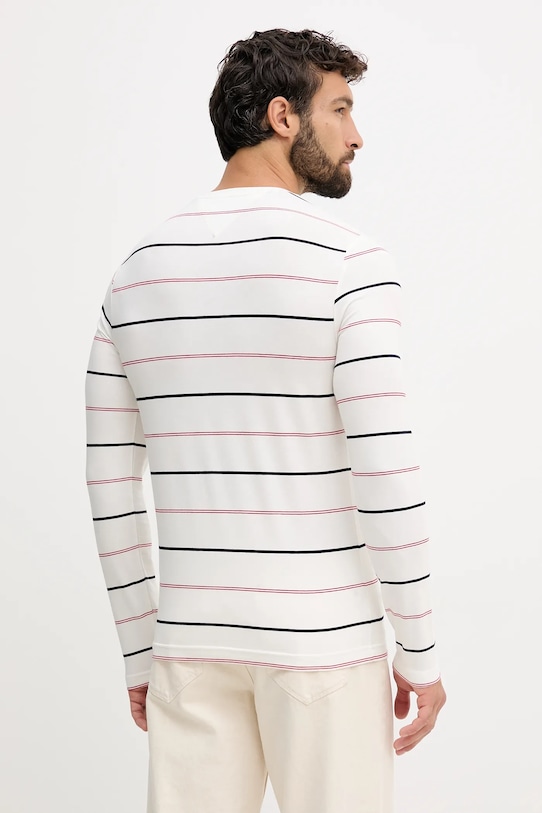 Odzież Tommy Hilfiger longsleeve MW0MW41379 biały