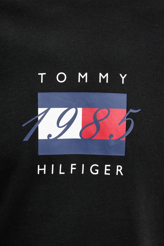 Pamučna majica dugih rukava Tommy Hilfiger MW0MW41497 crna