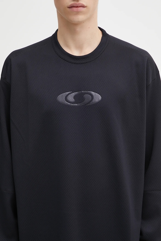 MM6 Maison Margiela longsleeve x Salomon czarny SH0NH0020.M20139.899