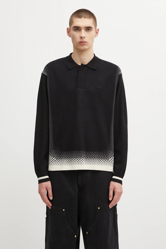 Свитер Filling Pieces Knit Shirt Rugby остальные чёрный 422571500243