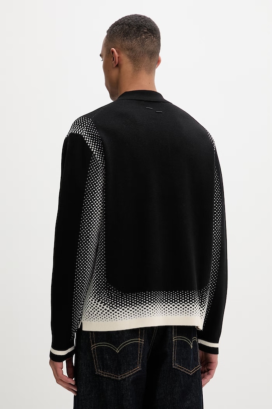 Дрехи Пуловер Filling Pieces Knit Shirt Rugby 422571500243 черен