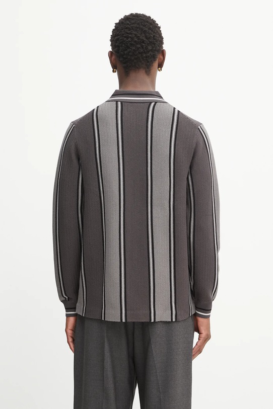 Odjeća Pulover Filling Pieces Knit Football Jersey 422574500148 siva