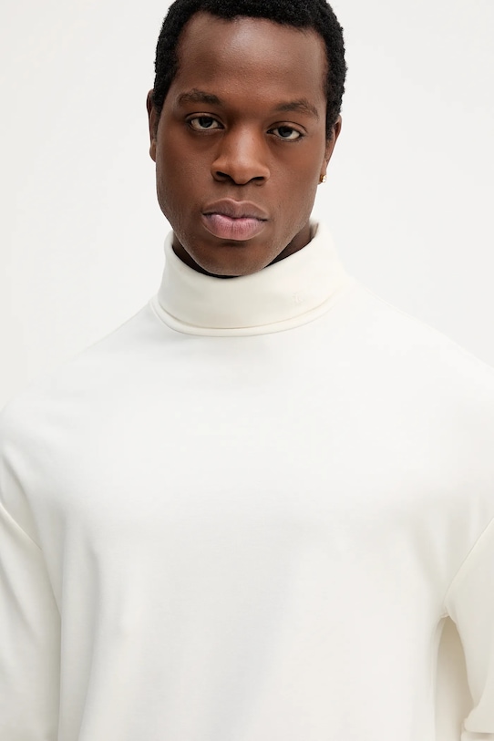 Calvin Klein longsleeve beżowy LV04LD215G