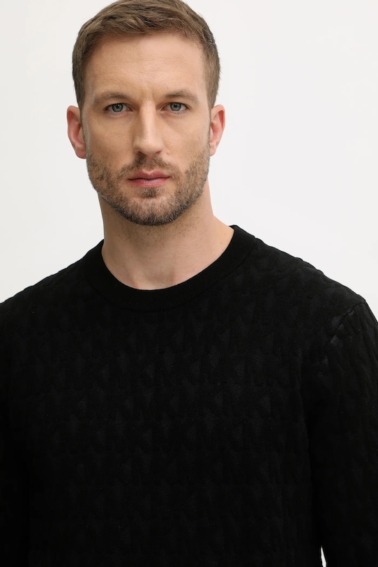 Michael Kors sweter czarny CF560IS469