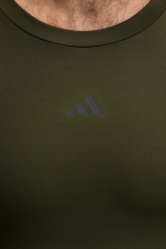 adidas Performance longsleeve sportowy Techfit Compression JX2560 zielony