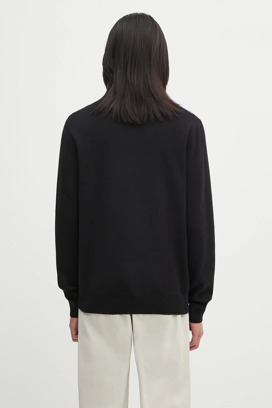 Odzież Fred Perry sweter bawełniany K1354 czarny