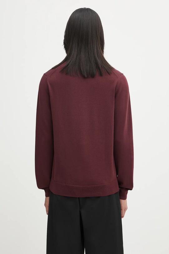 Oblečenie Vlnený sveter Fred Perry K4535 burgundské