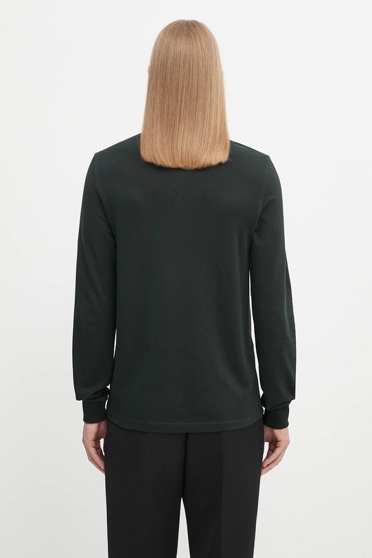 Odzież Fred Perry longsleeve bawełniany M3636 zielony