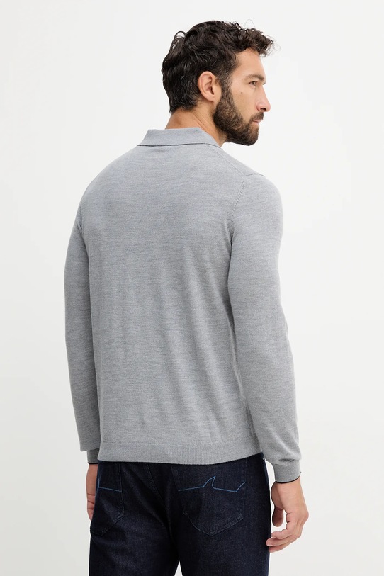 Ρούχα Μάλλινο πουλόβερ Aeronautica Militare MA1607UL00415 γκρί