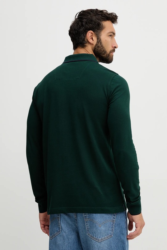 Ρούχα Βαμβακερή μπλούζα με μακριά μανίκια Aeronautica Militare PO1653UP00082 πράσινο