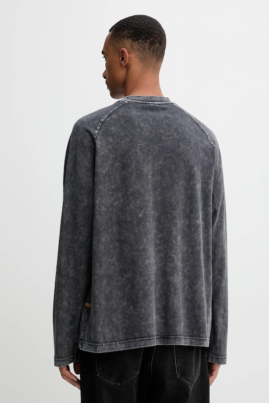 Îmbrăcăminte G-Star longsleeve din bumbac D26837.C756 gri