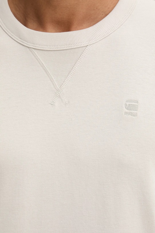 G-Star longsleeve bawełniany D25076.D976 beżowy