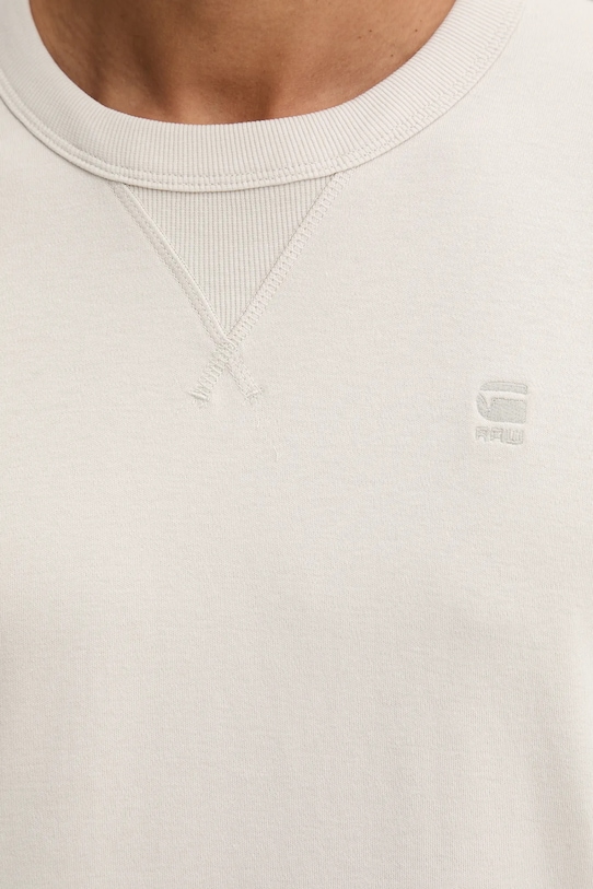 G-Star longsleeve bawełniany D25076.D976 beżowy