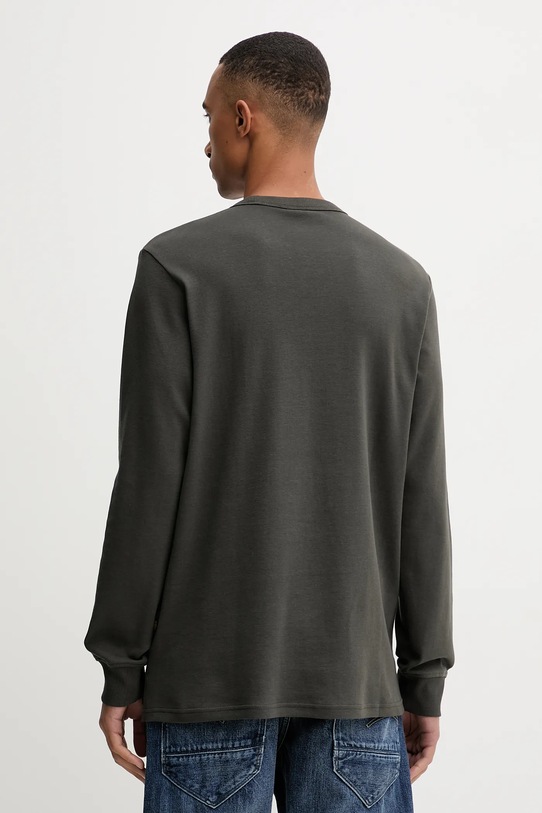 Odzież G-Star longsleeve bawełniany D25076.D976 zielony