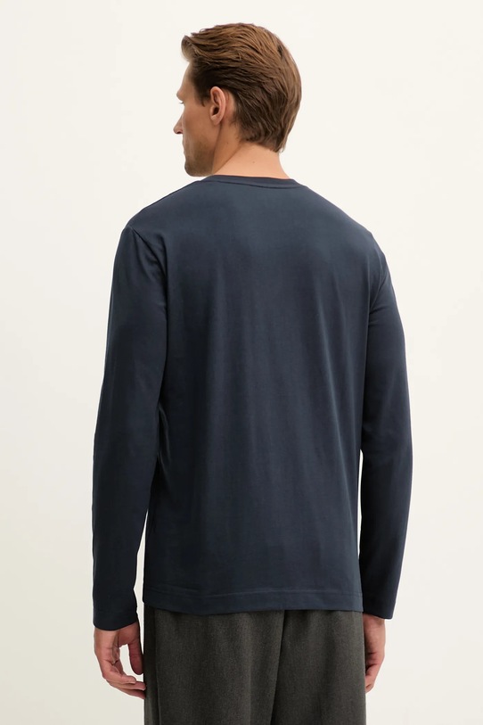 Odzież Marc O'Polo longsleeve bawełniany 528201252020 granatowy