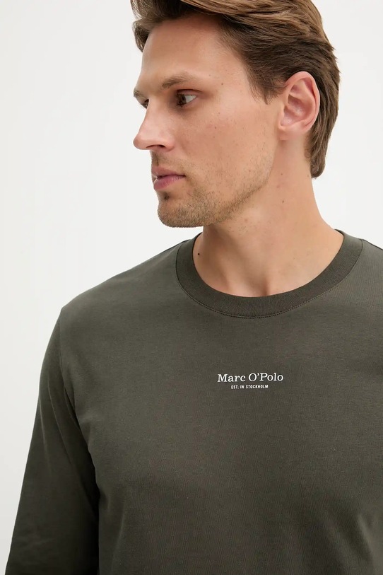 Marc O'Polo longsleeve bawełniany zielony 528201252020