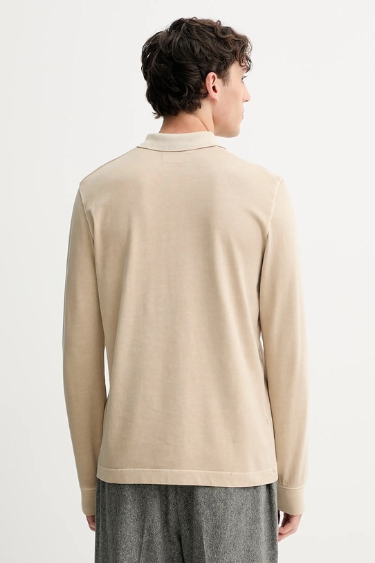 Odzież Marc O'Polo longsleeve bawełniany 528223655004 beżowy